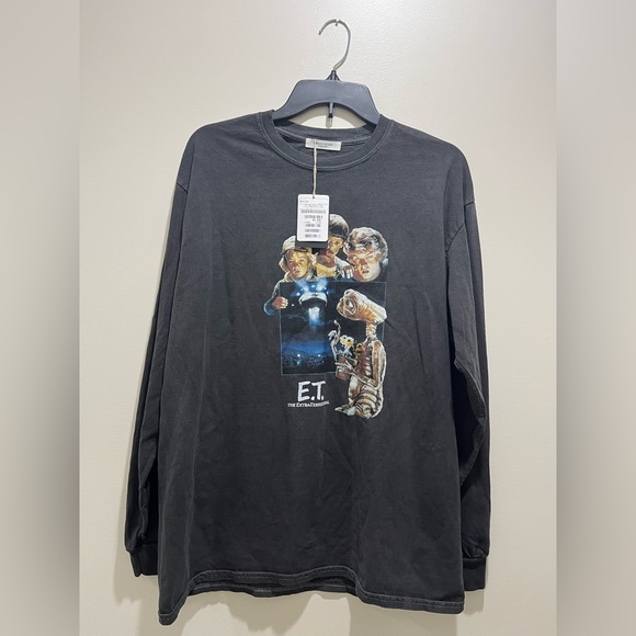 Universal Studios Japan E.T. The Extra Terrestrial Long Sleeves Unisex Tee - Picture 2 of 5